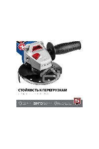 Углошлифовальная машина ЗУБР Профессионал одноруч. хват, пылезащита, 125 мм, 11000 об/мин, 750 Вт УШМ-П125-750