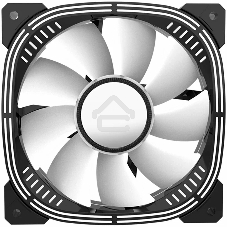 Вентилятор для корпуса Alseye Luna-120-B-P черный, 120 мм, 1800 об/мин, 30 дБ, 4 pin
