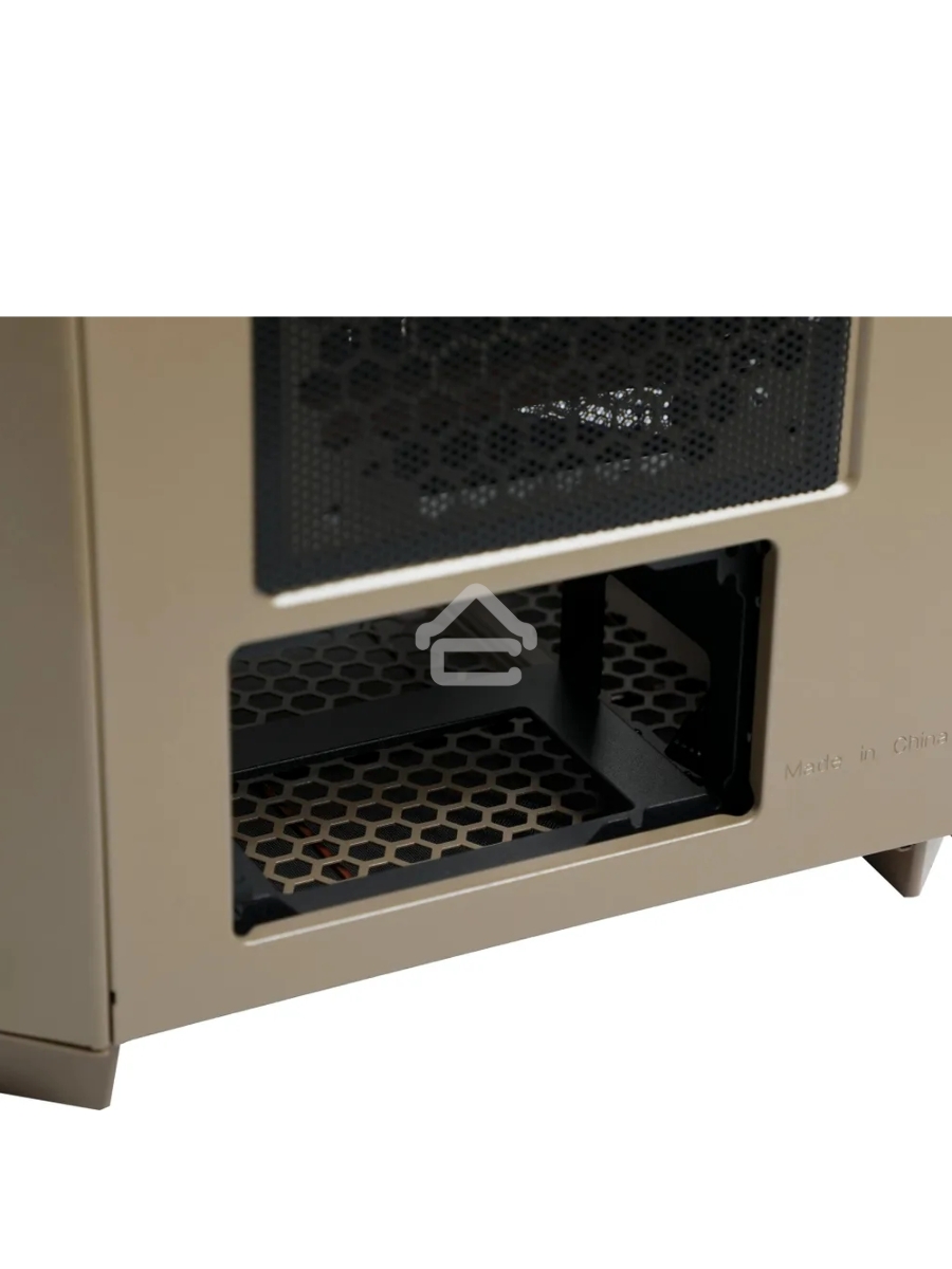 Корпус Thermaltake The Tower 300 Gravel Send коричневый без БП mATX 8x120mm 6x140mm 2xUSB3.0 audio bott PSU