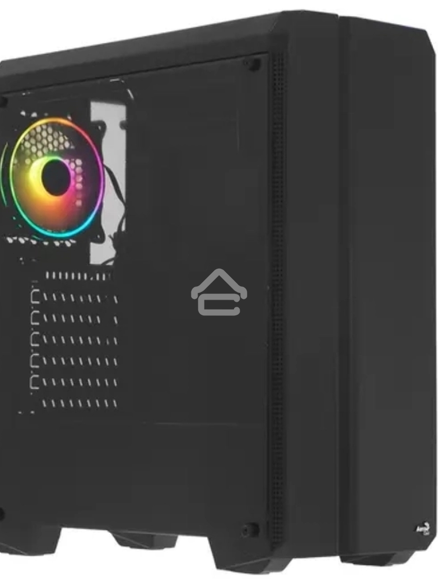 Компьютерный корпус MidiTower Aerocool / Formula GENESIS-G-BK-v2 (ATX, USB3x2, USB2x2, ARGB fan x1, без БП) (4711099473892)