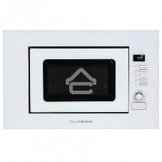 Микроволновая печь встраиваемая Zigmund & Shtain BMO 21 W белый, 20 л, 1200 Вт, переключатели - поворотный механизм/кнопки