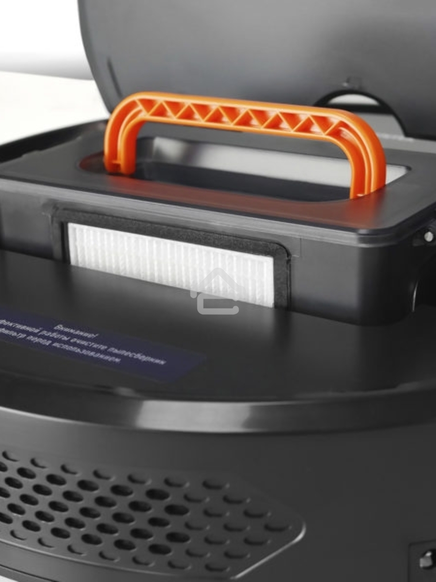 Робот-пылесос Centek CT-2702 черный, 4400 мAч Li-ion, уборка сухая/влажная, пылесборник контейнер 0,6 л