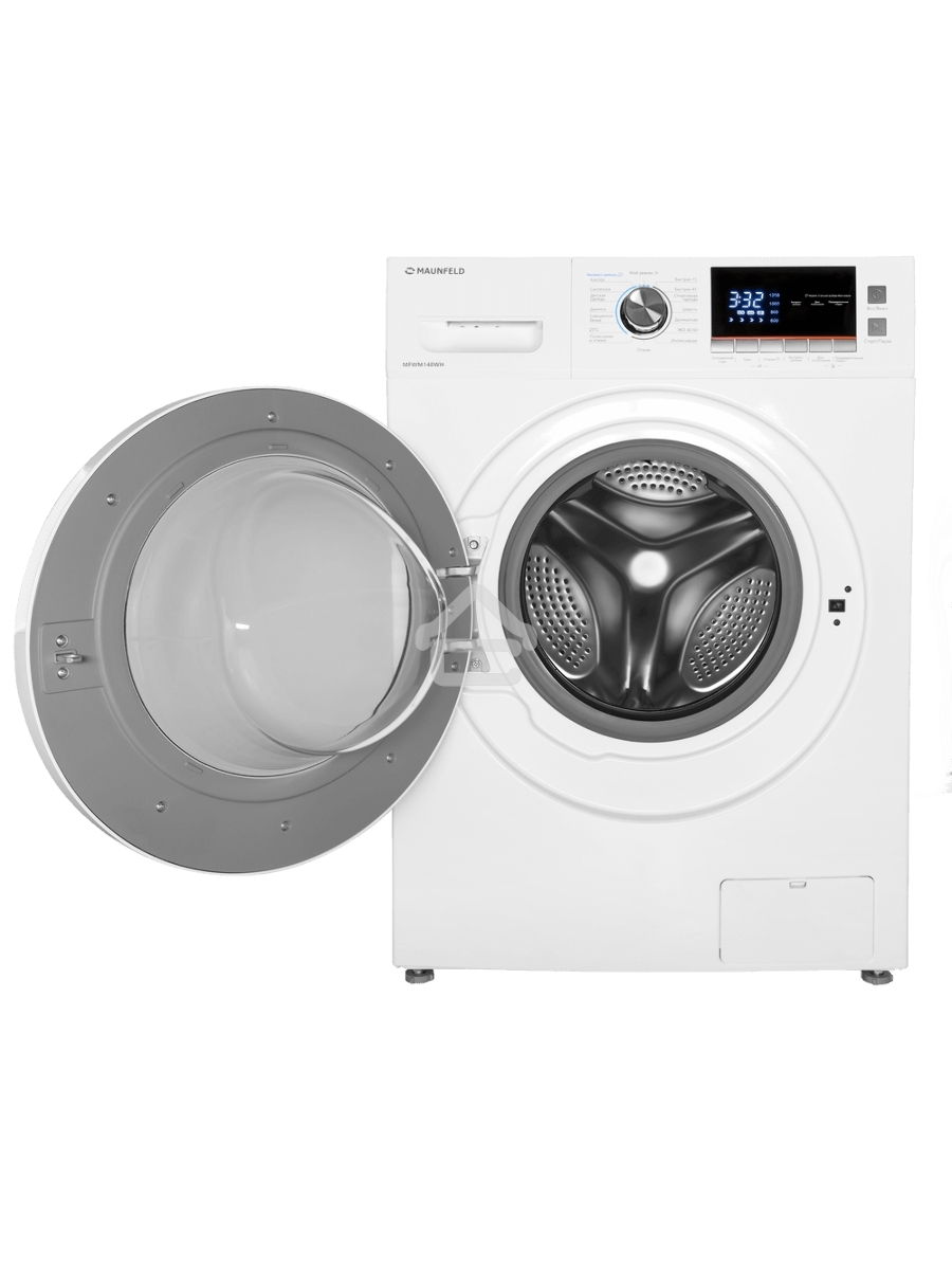 Стиральная машина Maunfeld MFWM148WH белый, загрузка фронтальная 8 кг, 1400 об/мин., класс: А+++