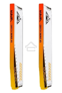 Оперативная память Patriot Viper Elite 5 TUF Gaming, DDR5, 48GB (2x24 GB), 6600 MHz, CL34, радиатор, RGB, белый