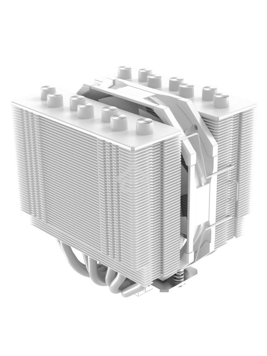 Кулер для процессора ID-COOLING SE-207 XT SLIM белый 120мм алюминий+медь 1800rpm 35.2db 4-pin 220W 135мм