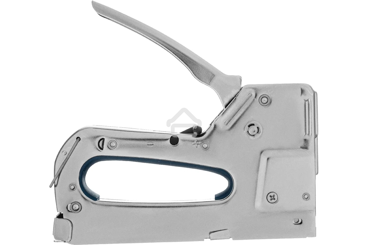 Степлер мебельный СИБРТЕХ, металлический, регулируемый, тип скобы 53, 4-14 мм СИБРТЕХ 40101