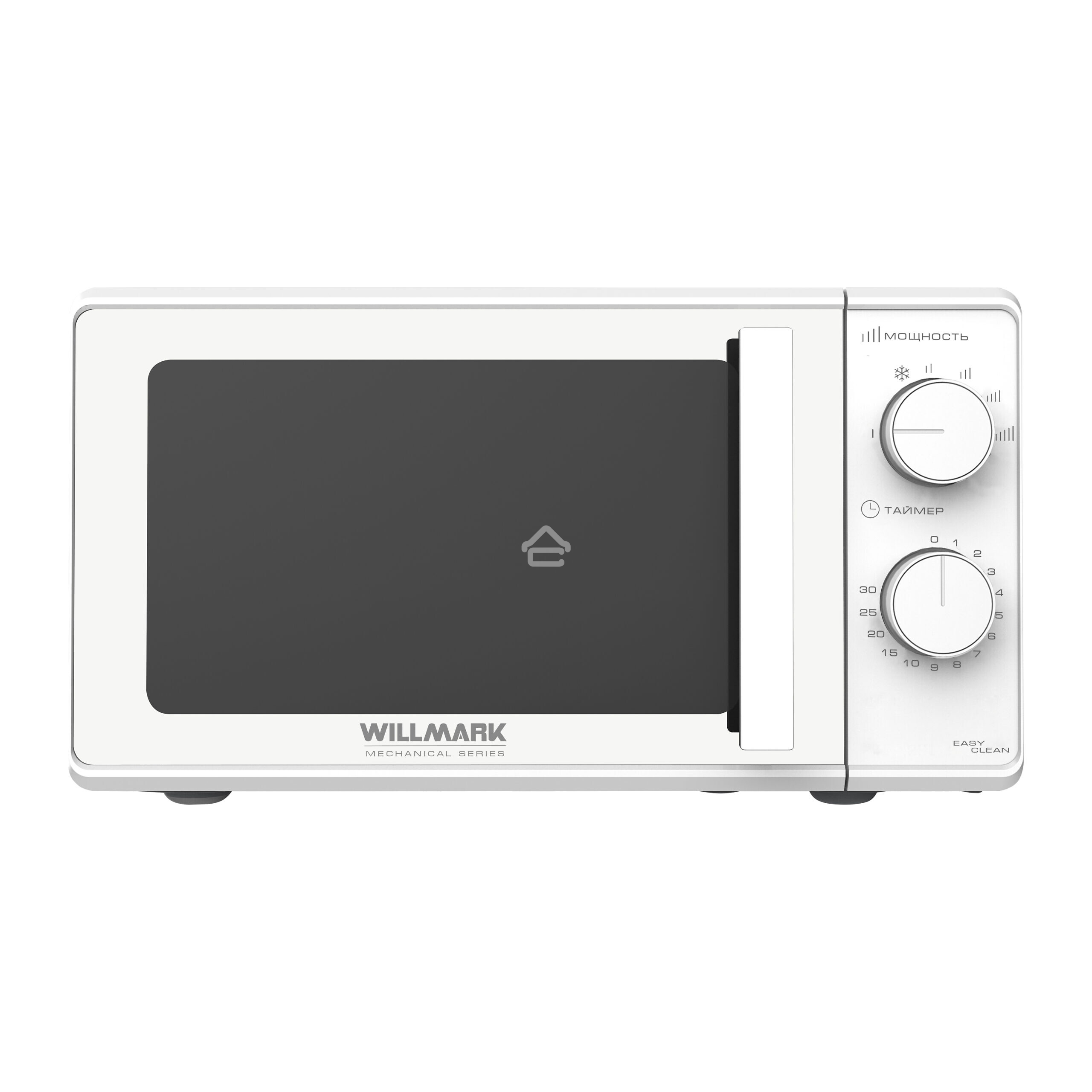 Микроволновая печь Willmark WMO-203GMW (20л,700Вт, механич.ПУ, ручка д/л откр.дв.,6 ур.мощн., белая)