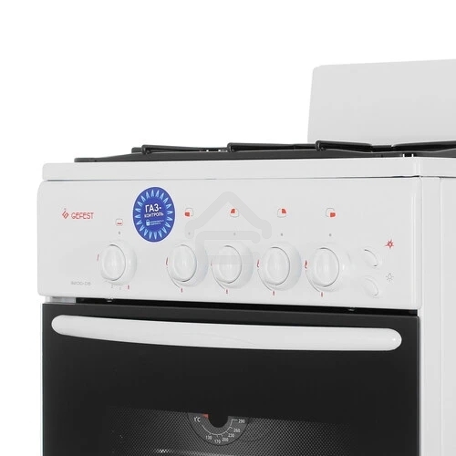 Плита газовая Gefest ПГ 3200-06 К35 белый, конфорок 4 шт, духовка 42 л, 50 см x 85 см x 53 см
