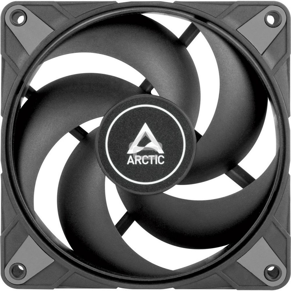 Комплект вентиляторов для корпуса Arctic P12 Max Value Pack черный, 120 мм, 3300 об/мин, 25.3 дБ, 4 pin