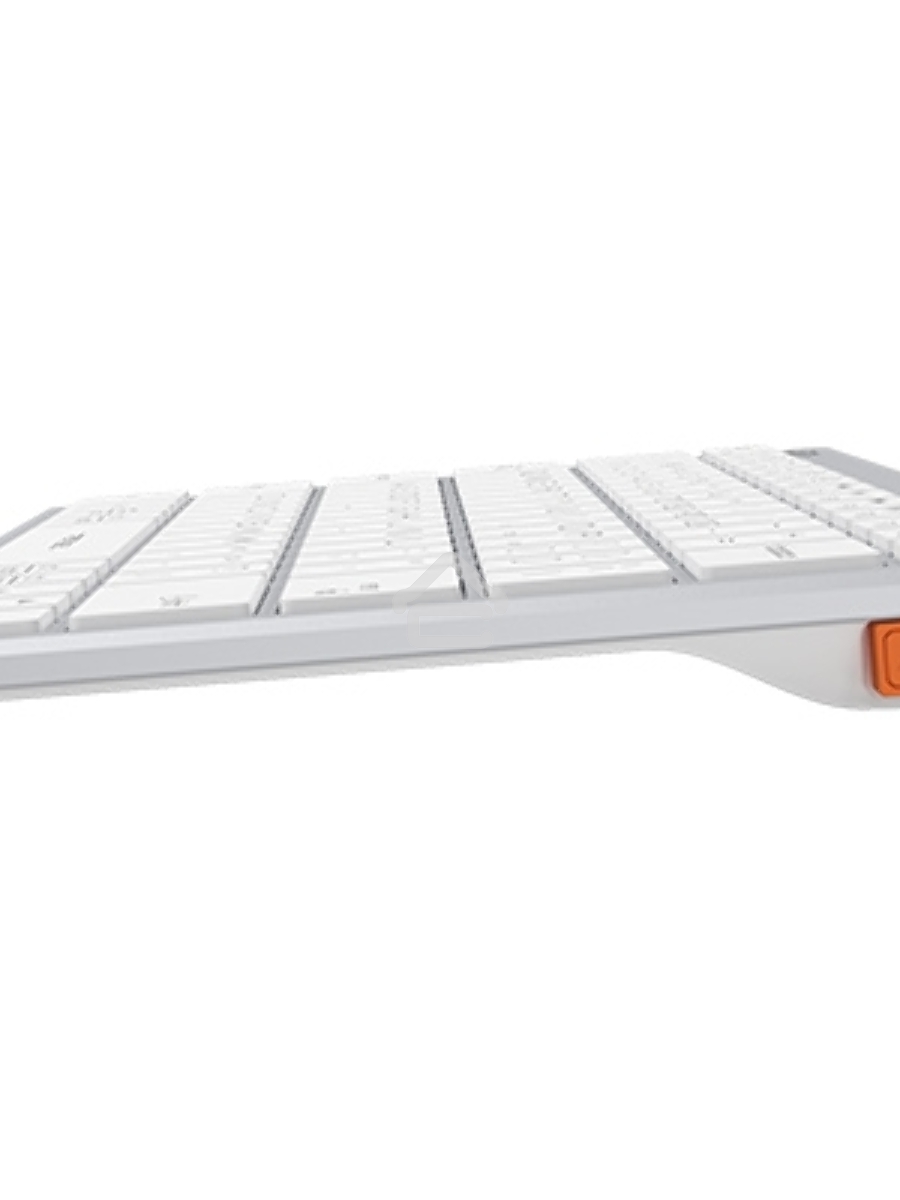 Клавиатура A4Tech Fstyler FBX51C беспроводная, USB, Bluetooth/Радиоканал, белый