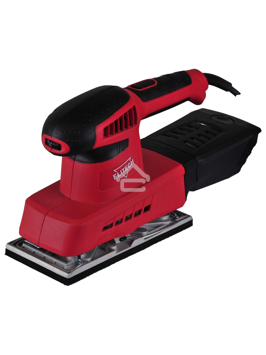 Виброшлифовальная машина ELITECH МШВ 0319Э ВШМ,250Вт,93х228мм,12000-26000об\м,ампл-2.0мм,1.3кг,кор,п\сборник,зажим\липучка