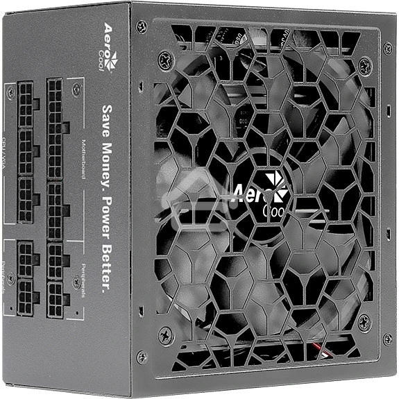 Блок питания Aerocool / Formula AERO BRONZE 550M (EN55046), 550Вт, 80 PLUS Bronze, 120мм, модульный, черный