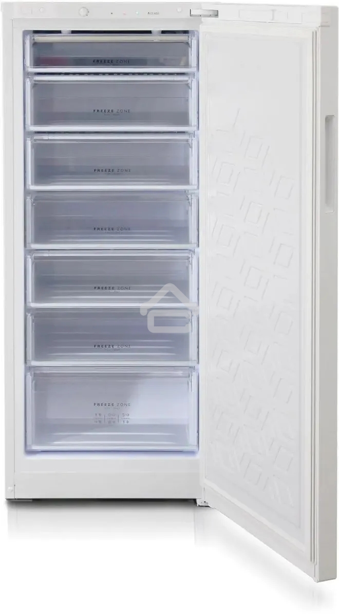 Морозильная камера Бирюса Б-6046, белый, 230л, 7 ящиков