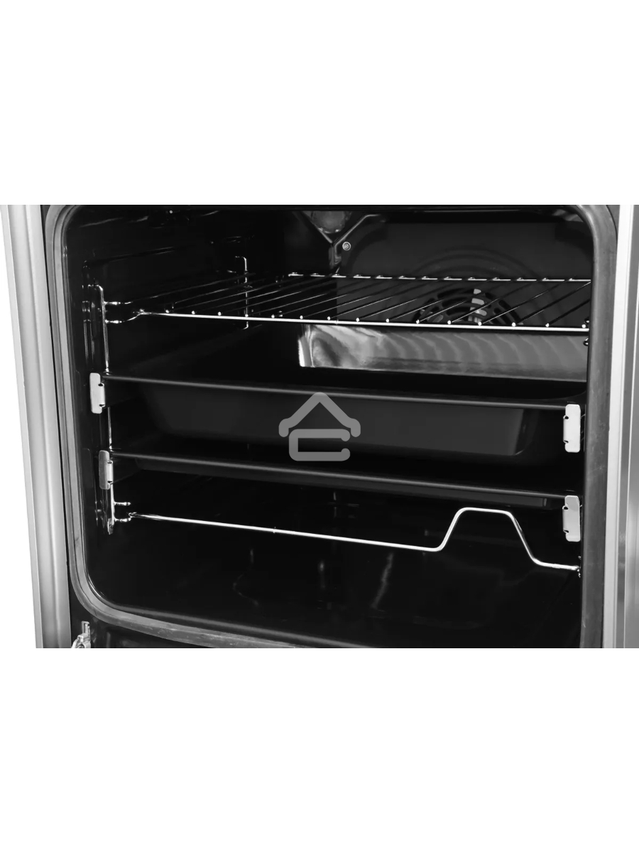 Плита комбинированная Gorenje GK5C65XV серый, конфорок 4 газовых, духовка 70 л, 50 см x 85 см x 59.4 см