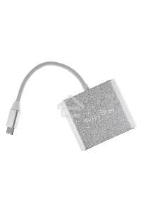 Кабель-концентратор Telecom USB3.1 TypeCm -->HDMI+USB3.0 +PD charging 4K@30Hz <TUC010>