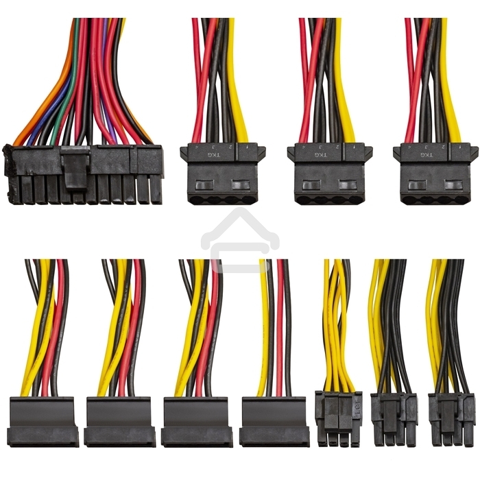 Блок питания ExeGate 400PPX (EX292174RUS), 400Вт, 140мм, черный