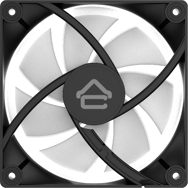 Комплект вентиляторов для корпуса Ocypus Delta F12 ARGb 3 IN 1 BK Delta-F12-BK3AM00X-GL черный 120мм 2000rpm 29db 4-pin