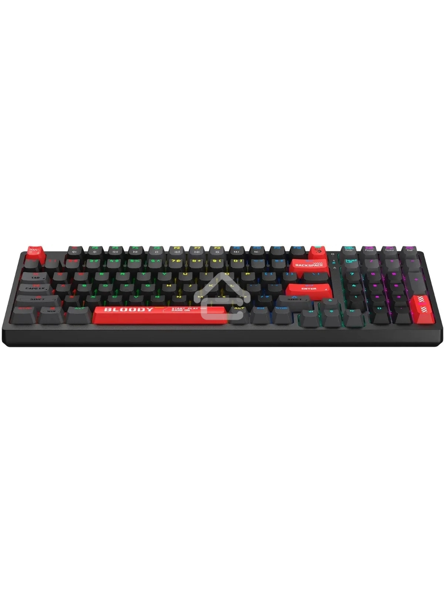 Клавиатура A4Tech Bloody S98 (S98 RED) проводная USB черный/красный