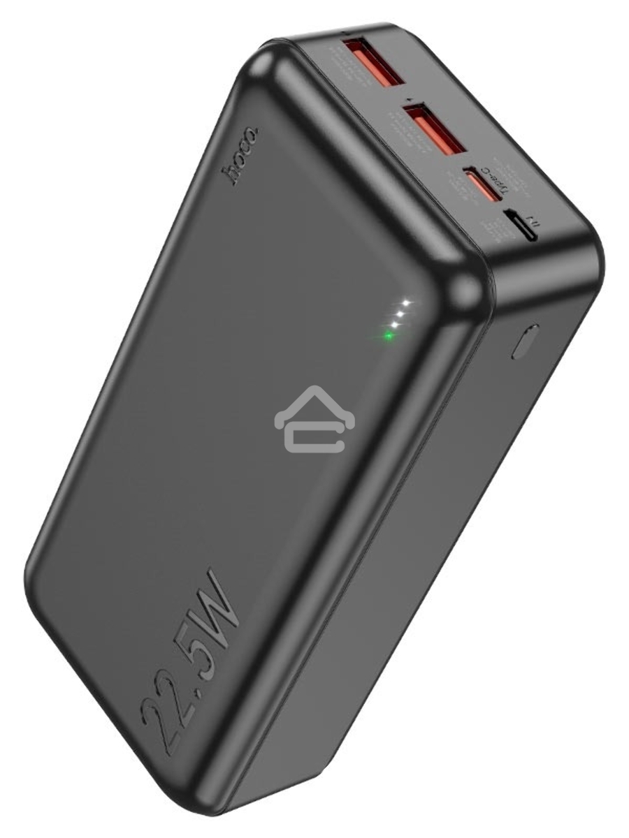 Внешний аккумулятор Powerbank HOCO J101B Astute, QC3.0, PD3.0, 3A, 30000mAh черный