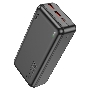 Внешний аккумулятор Powerbank HOCO J101B Astute, QC3.0, PD3.0, 3A, 30000mAh черный