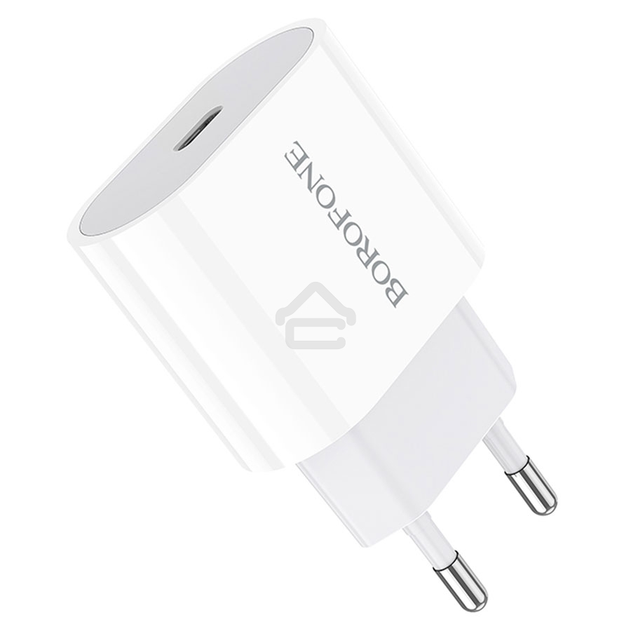 Сетевое зарядное устройство BOROFONE (6974443381139) BA61A Origin Port Type C (белый)