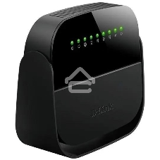Роутер беспроводной D-Link DSL-2640U/R1A ADSL2+ черный ANNEX А