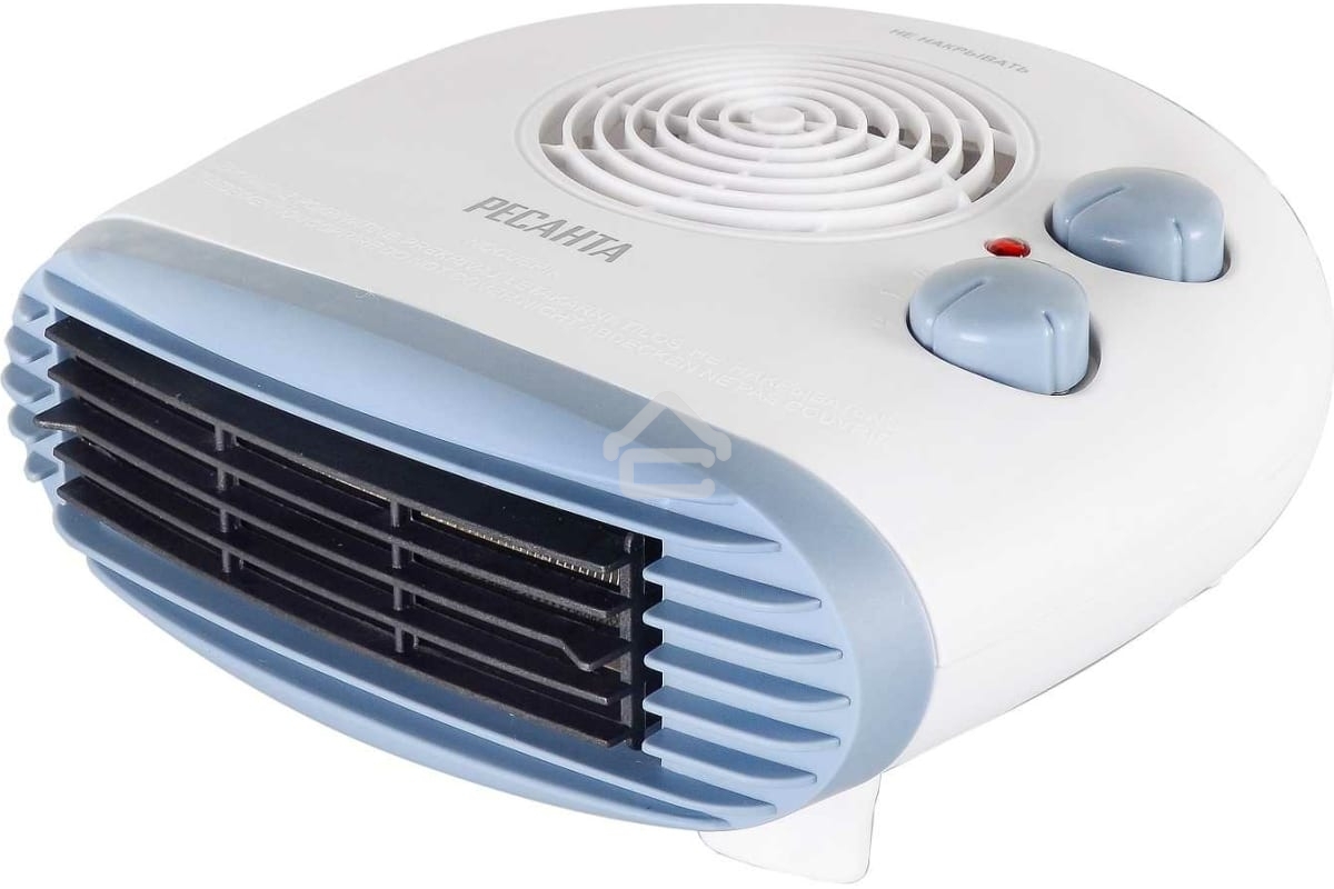 Тепловентилятор Ресанта ТВС-3, белый, 2000 Вт, 20 м2, термостат 67/2/12