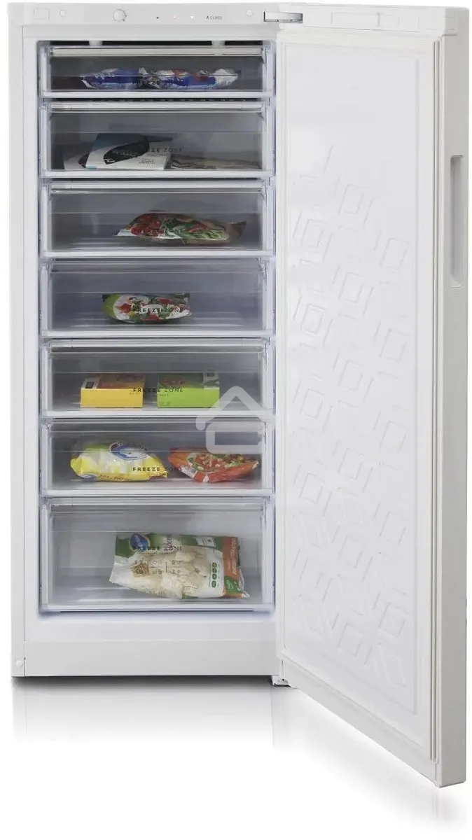 Морозильная камера Бирюса Б-6046, белый, 230л, 7 ящиков