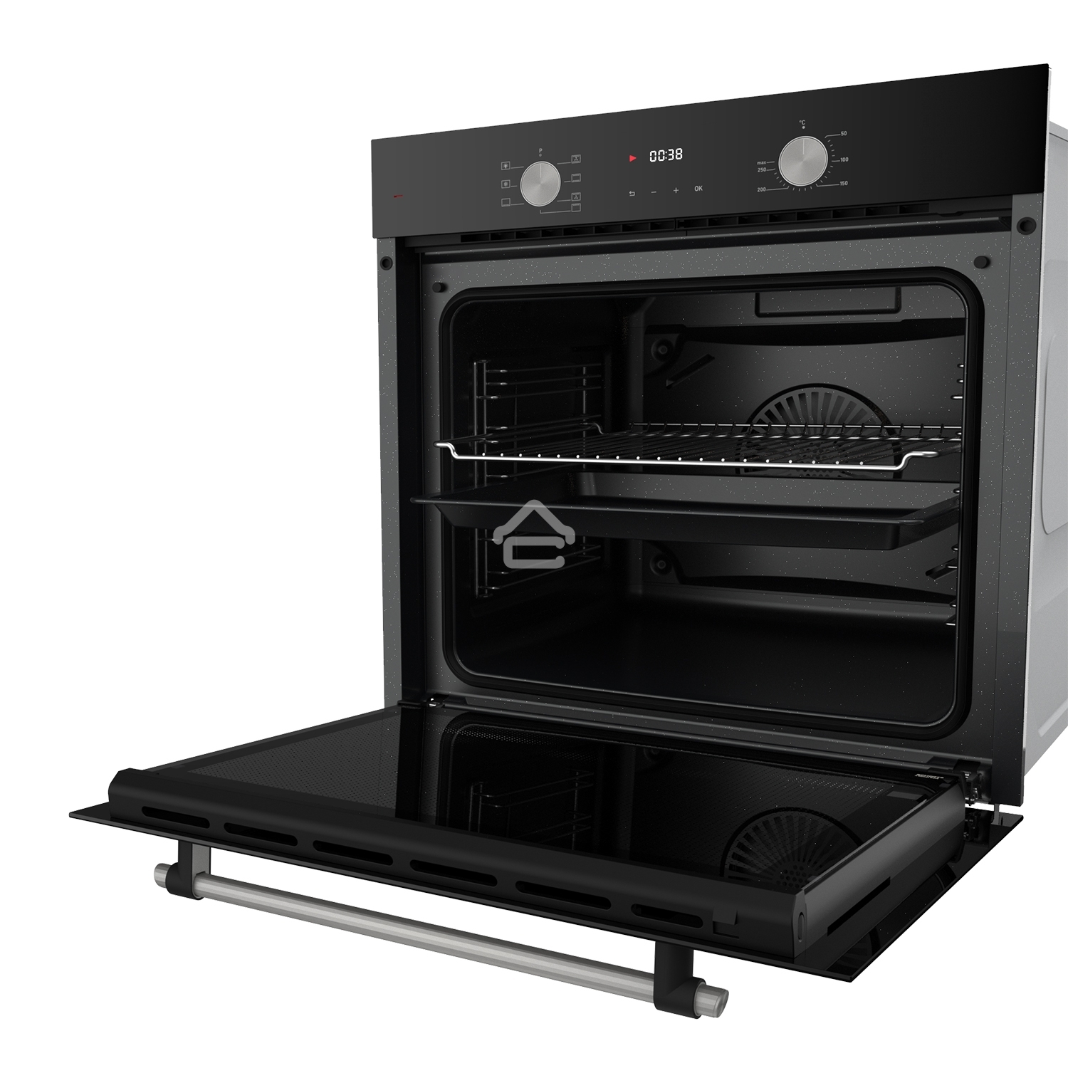 Духовой шкаф электрический LEX EDP 671 BL MAX черный