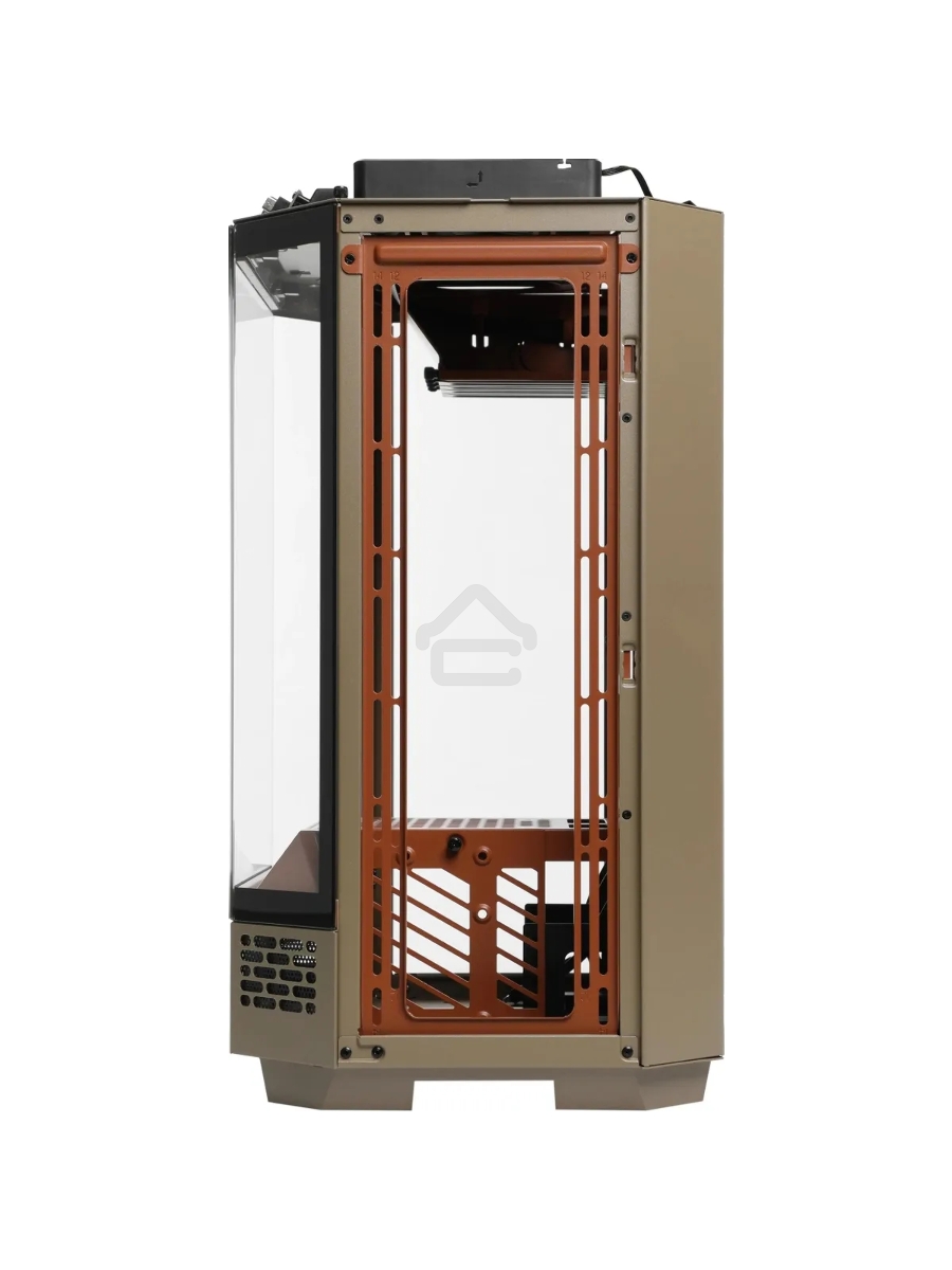 Корпус Thermaltake The Tower 300 Gravel Send коричневый без БП mATX 8x120mm 6x140mm 2xUSB3.0 audio bott PSU
