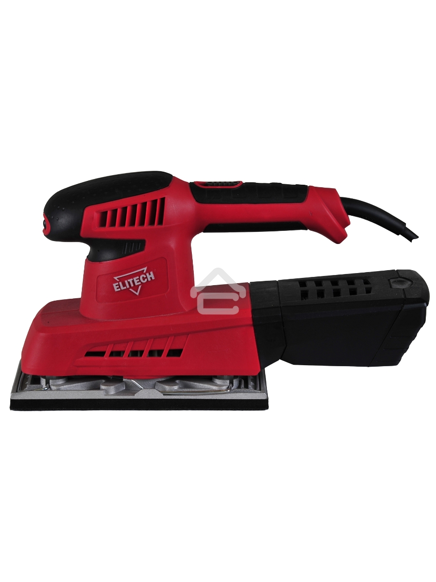 Виброшлифовальная машина ELITECH МШВ 0319Э ВШМ,250Вт,93х228мм,12000-26000об\м,ампл-2.0мм,1.3кг,кор,п\сборник,зажим\липучка