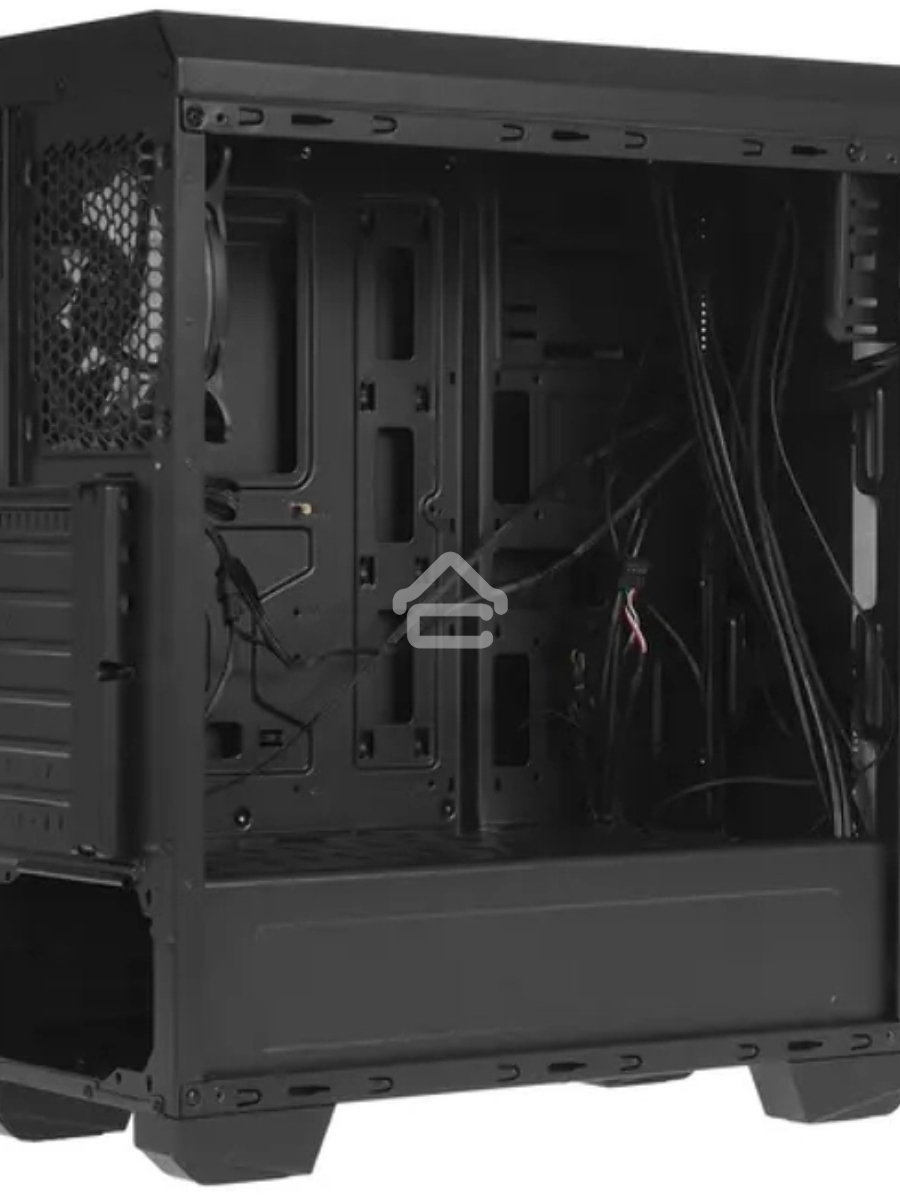 Компьютерный корпус MidiTower Aerocool / Formula GENESIS-G-BK-v2 (ATX, USB3x2, USB2x2, ARGB fan x1, без БП) (4711099473892)