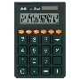 Калькулятор карманный Deli EM130GREEN зеленый 12-разр.