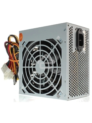 Блок питания CROWN CM-PS450W PRO OEM, 450Вт, 80 PLUS Silver, 120мм, серый