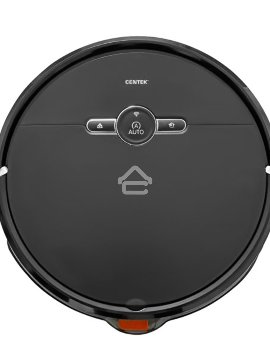 Робот-пылесос Centek CT-2702 черный, 4400 мAч Li-ion, уборка сухая/влажная, пылесборник контейнер 0,6 л