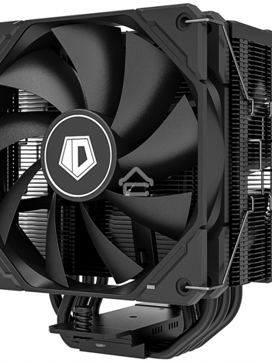 Кулер для процессора ID-COOLING SE-225-XT-BLACK-V2 черный 120мм алюминий+медь 1800rpm 35.2db 4-pin 220W 154мм