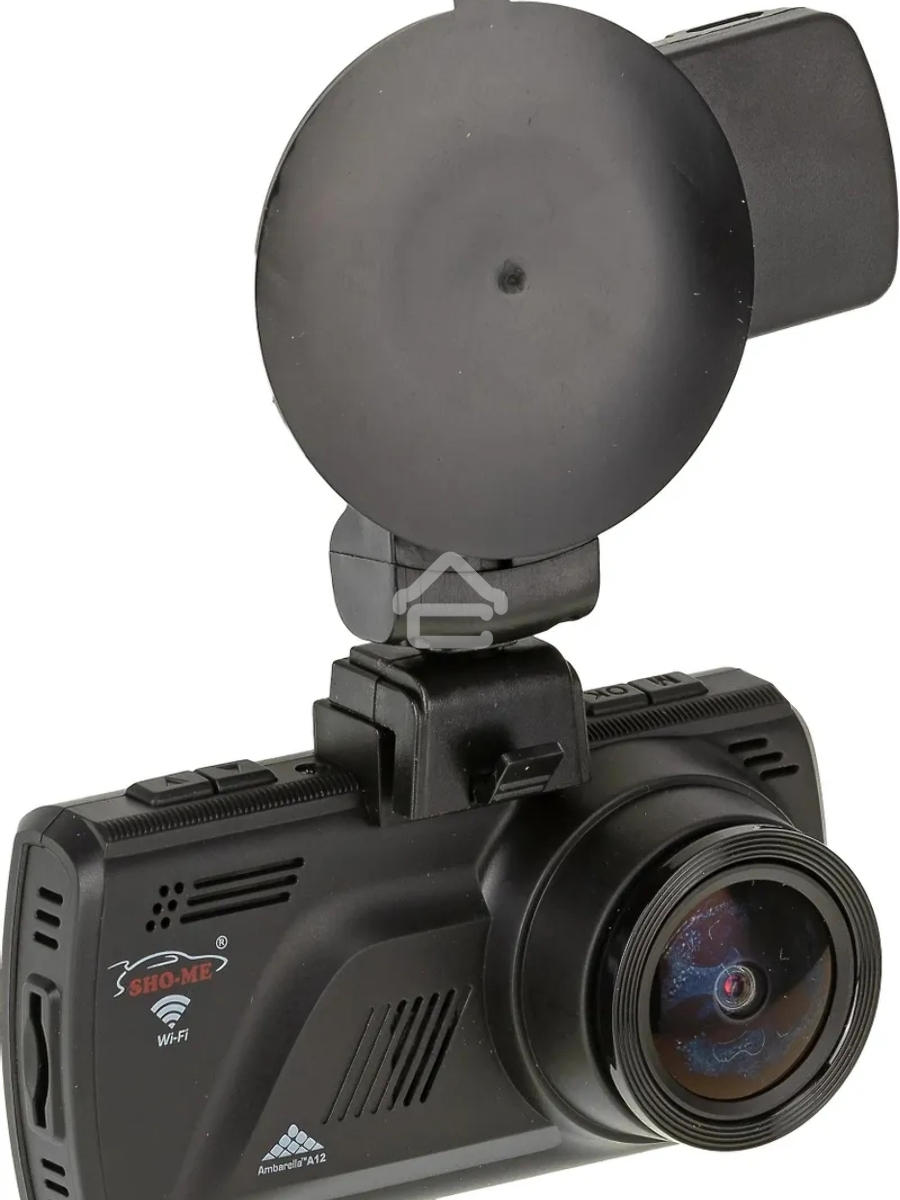 Видеорегистратор Sho-Me A12-GPS/GLONASS WI-FI черный 5Mpix 1296x2304 1080p 140гр. GPS Ambarella A12