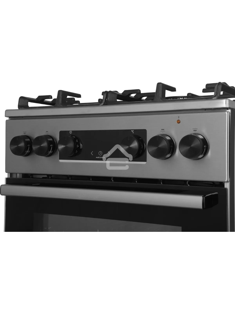 Плита комбинированная Gorenje GK5C65XV серый, конфорок 4 газовых, духовка 70 л, 50 см x 85 см x 59.4 см