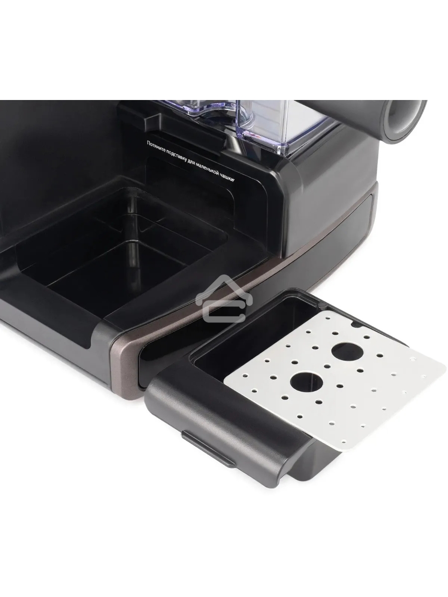Кофеварка рожковая Vitek VT-1517 SR серый, исп. кофе - молотый, 1.65 л, 1238 Вт, 15 Бар
