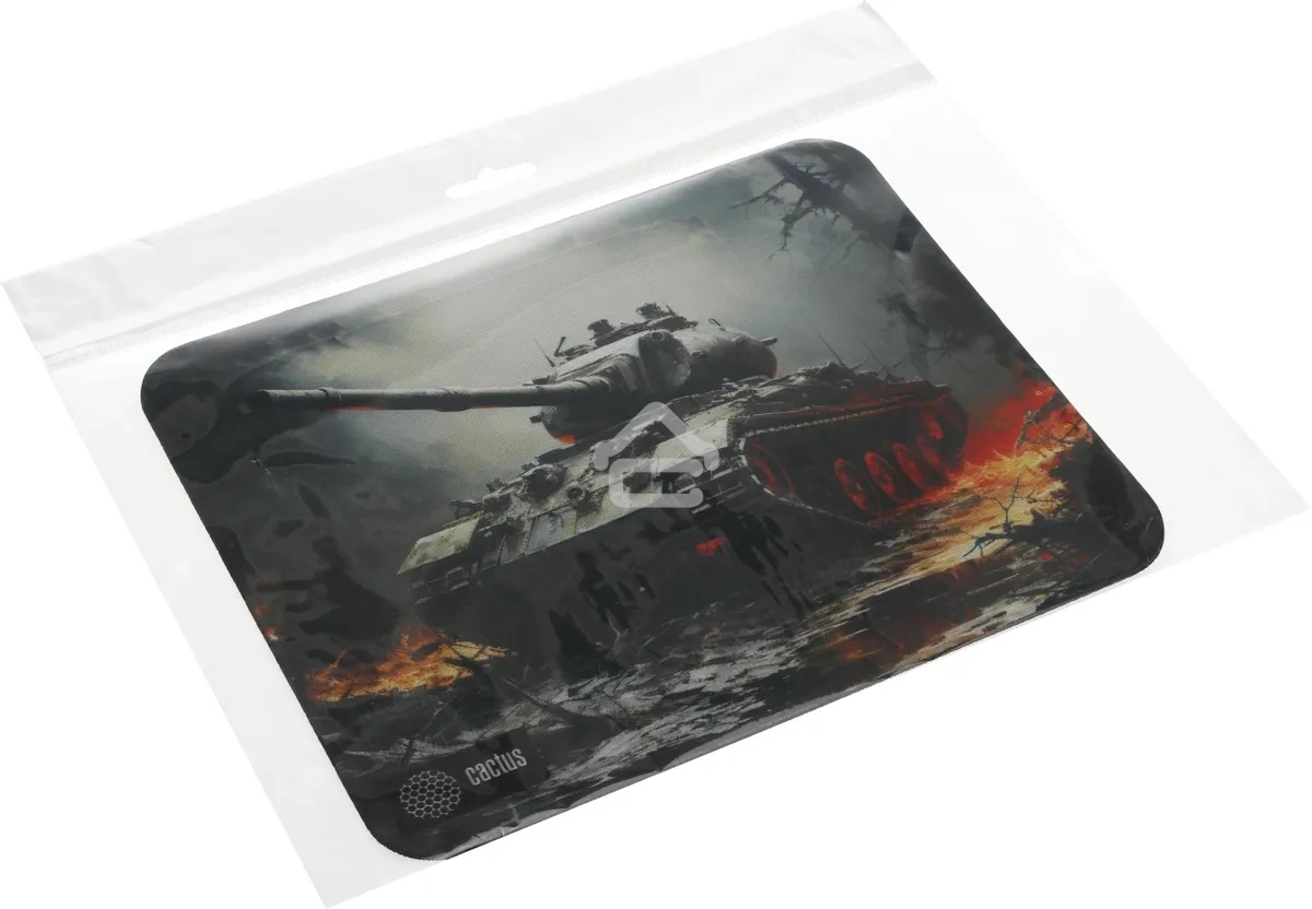 Коврик для мыши Cactus CS-MP-D04S Tank 250x200x3мм