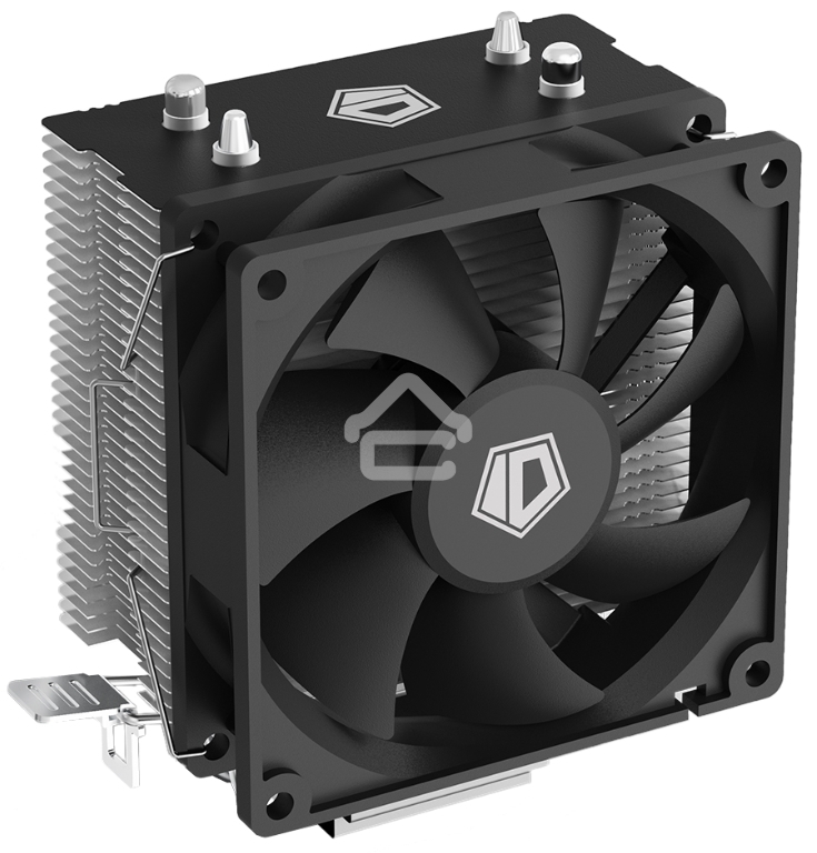 Кулер Cooler ID-Cooling SE-902-SD V3 черный 92мм алюминий+медь 2000rpm 23.1db 3-pin 95W 120мм