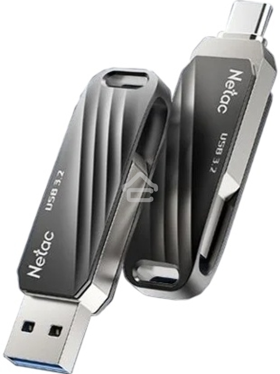 Флеш диск Netac US11 256GB USB3.0+TypeC Dual Flash Drive