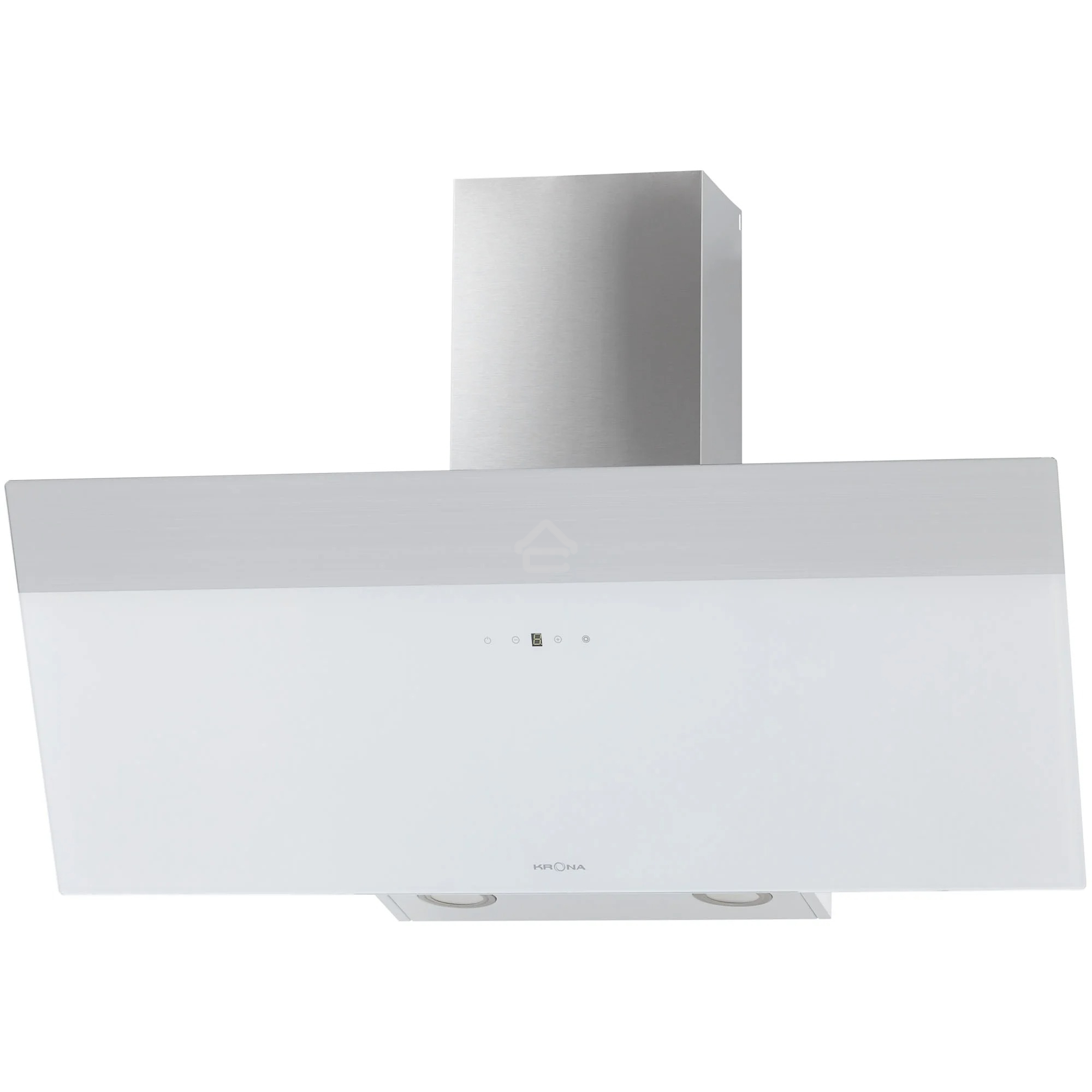 Вытяжка наклонная KRONA Kristen A 900 белая S, 89.5 см, 1050 куб. м/ч, 65 дБ