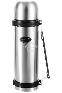 Термос BIOSTAL NG-1800-1 1.8л, универс, нерж., ручка, рем. для переноски, крышка-чашка и доп. пласт. чашка (в уп. 12 шт)