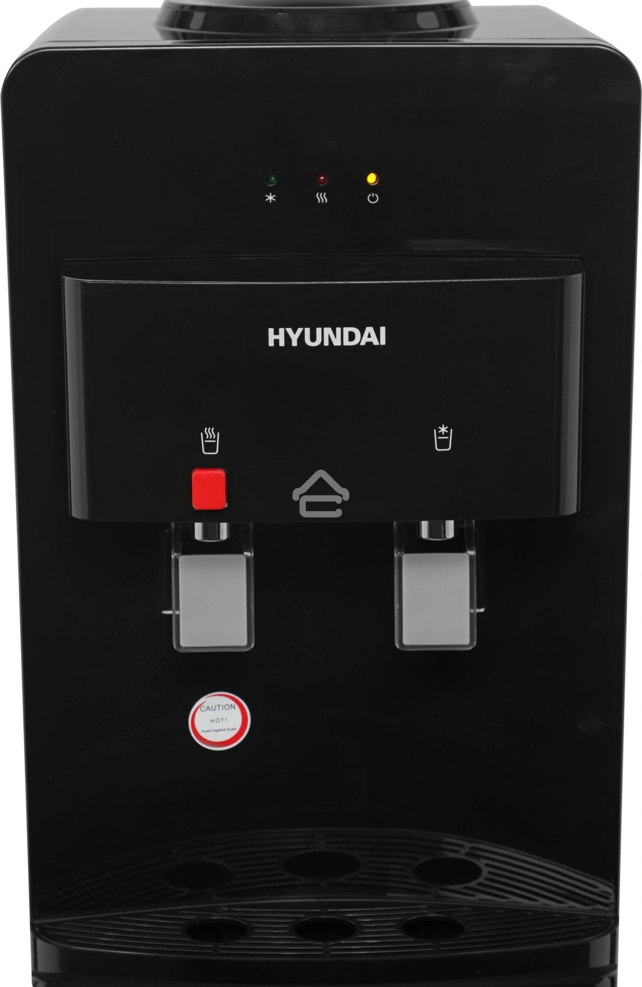 Кулер Hyundai H-WD1342E напольный, электронный, черный