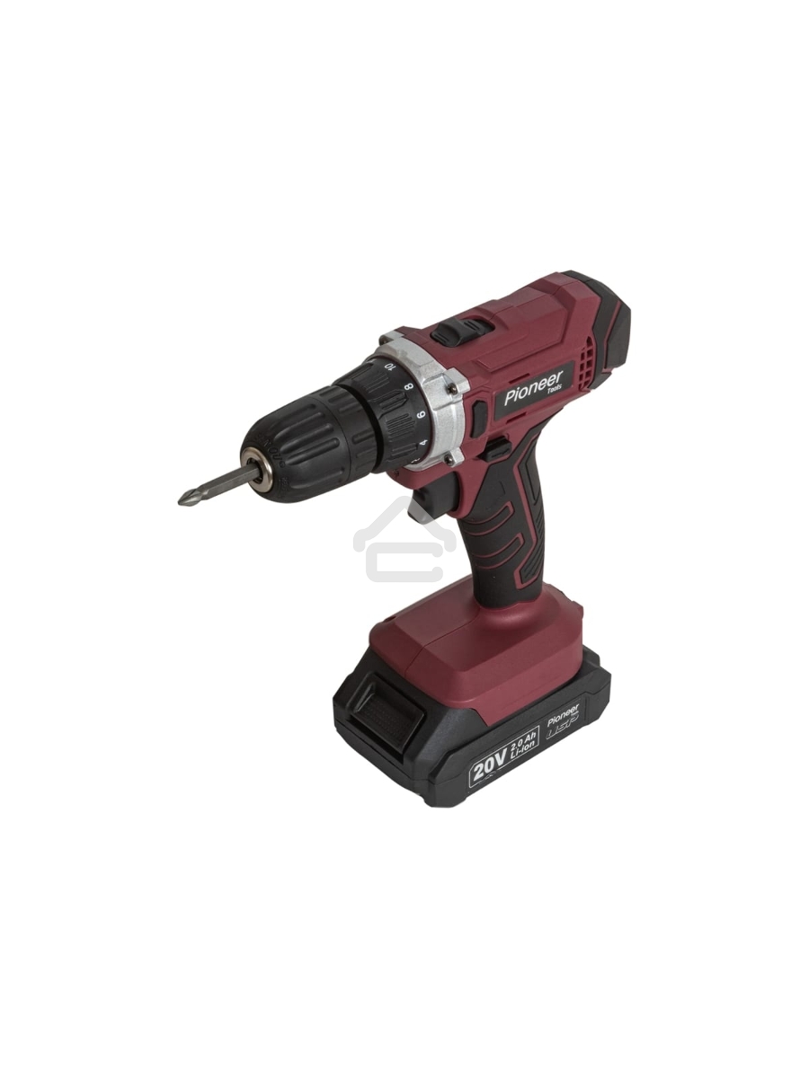 Дрель-шуруповерт Pioneer CD-M2011C USP, Аккумуляторная, 20В, Кейс