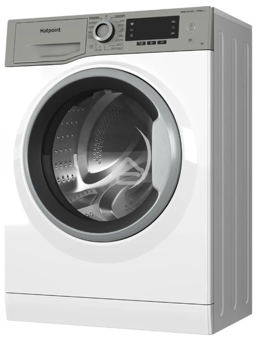 Стиральная машина Hotpoint NSD 6239 SVE RU белый, загр. фронтальная макс.: 6 кг 1200 об/мин класс: А