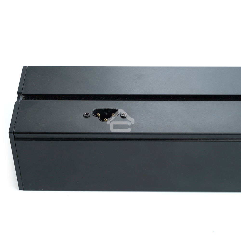 Светильник светодиодный Feron AL4035 ДПО-48вт 4000К 5760Лм линейный рассеиватель матовый в алюминиевом корпусе черный