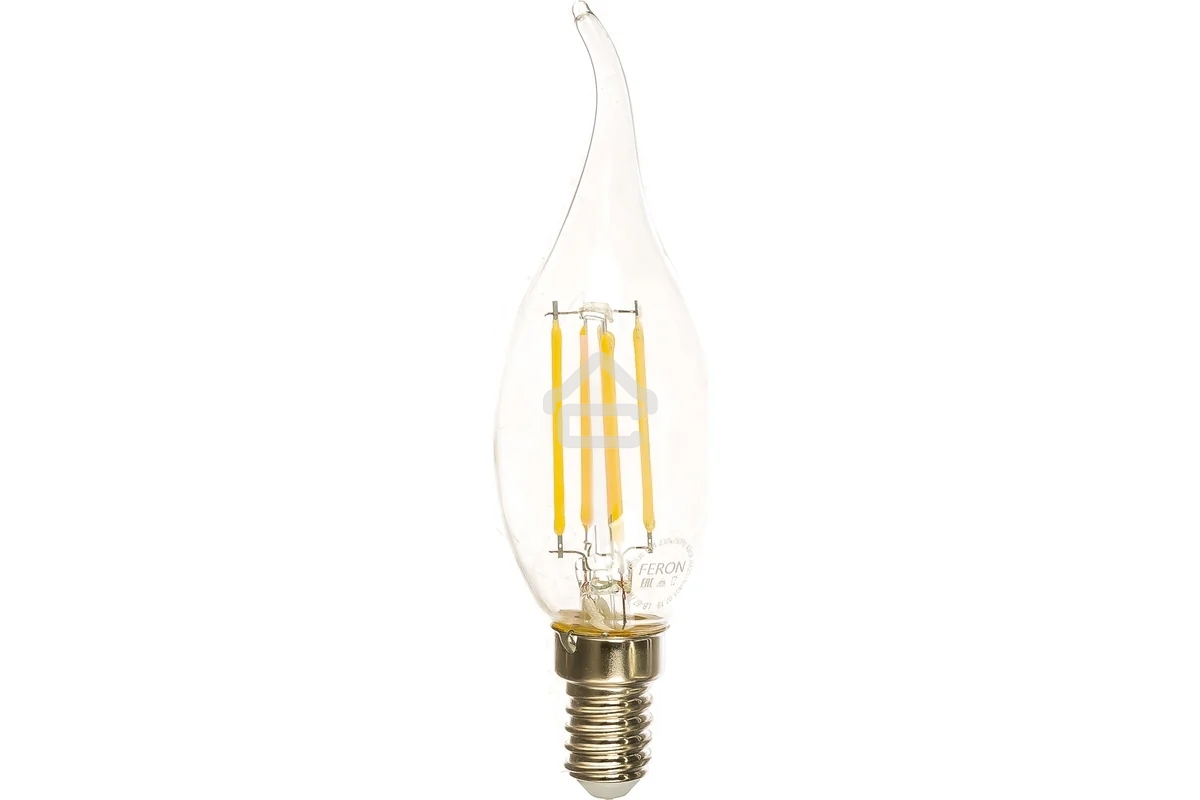 Лампа светодиодная FERON LB-67 (25781)филаментная 7W 230V E14 4000K