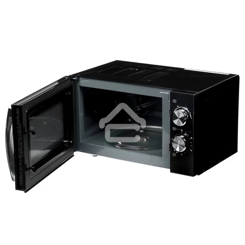 Микроволновая печь Hyundai HYM-M2050 черный, 20 л, 700 Вт, переключатели - поворотный механизм